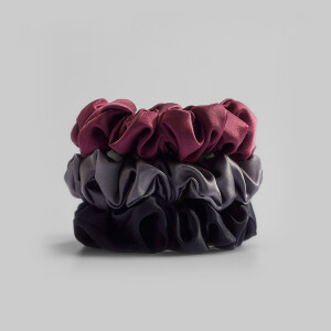Wholesale or Custom Silk Scrunchies 19/22/30 Momme with Your Own Logo